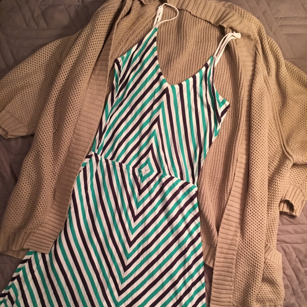 Striped sun dress